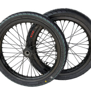 Complete 17″ Super Wheel Set for Talaria Sting MX4 / XXX – Supermoto Conversion Kit Australia