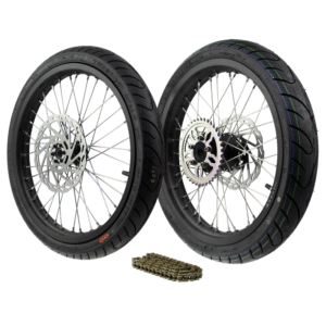 Complete Supermotor Wheel kit including everything needed for Talaria Sting MX4. australia